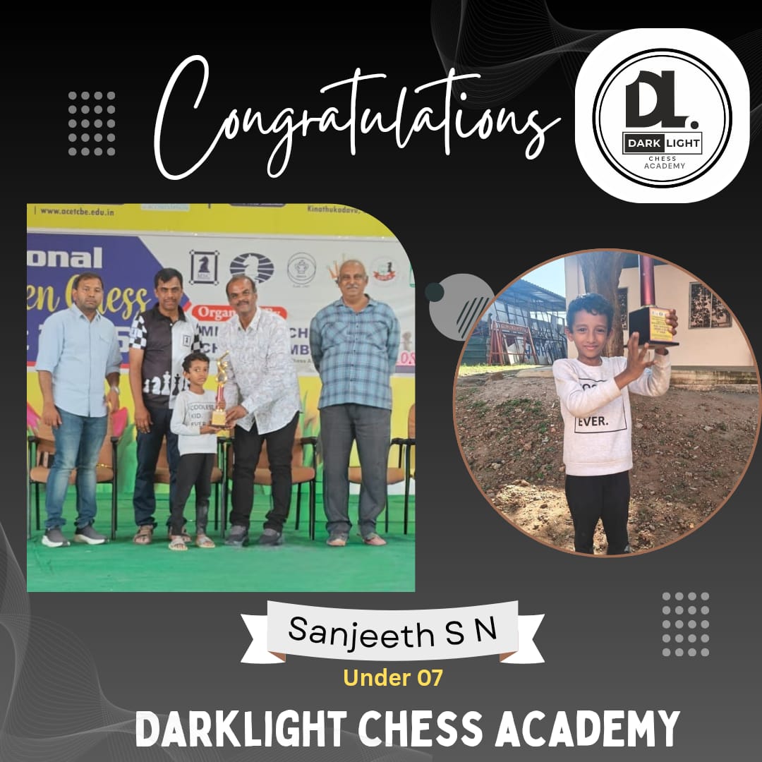 Sanjeeth S N โ Under 07 champion